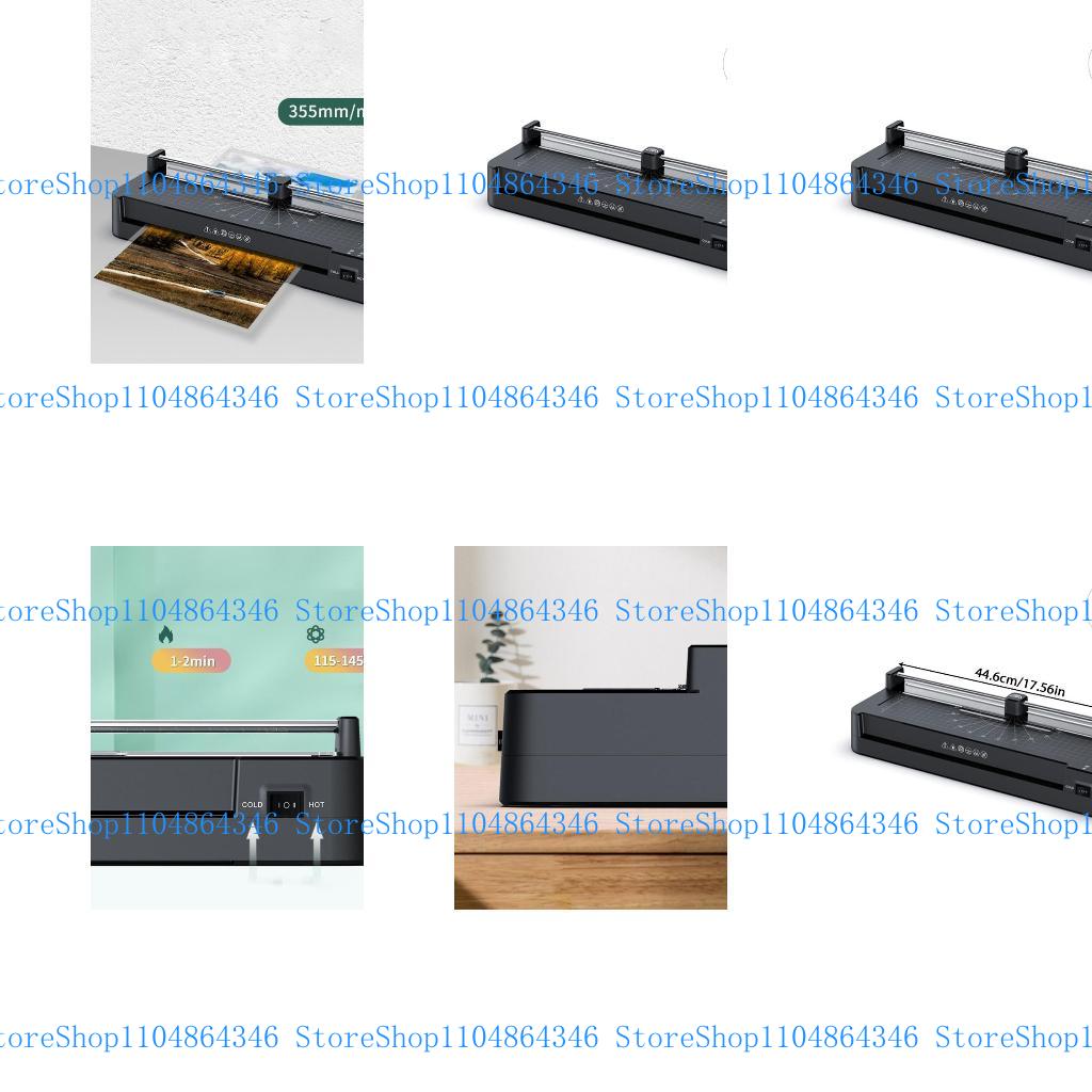 Document Laminator Pouch - 5ASD 2 w 1 gorący i