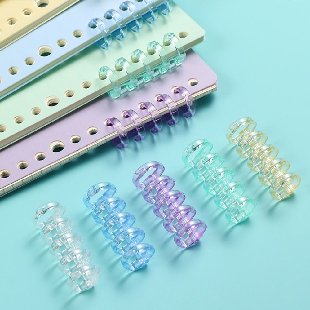 Binding Comb Plastic - 10 szt. spinek do bindowania, rozdzielne