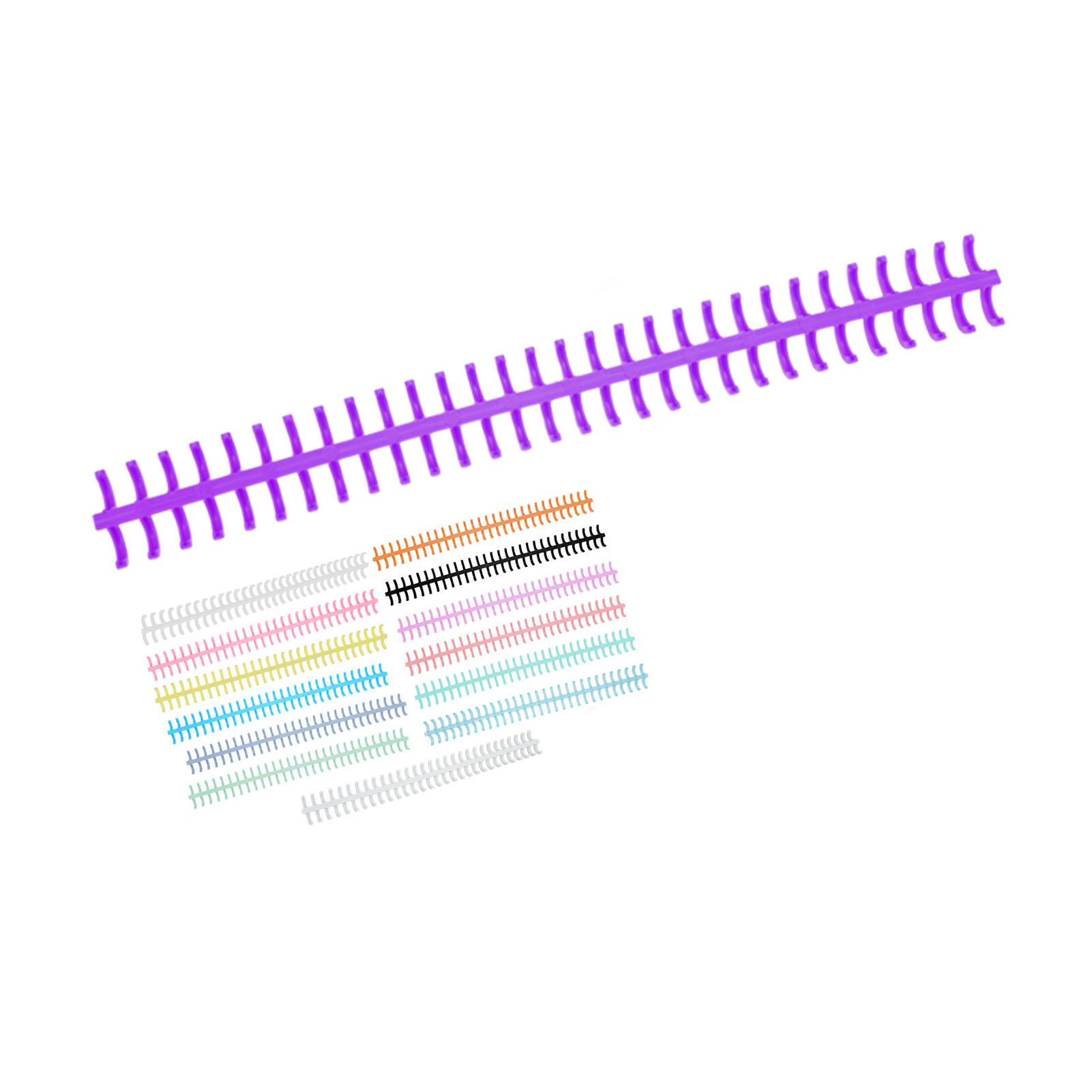 10 sztuk 30-otworowych spinek  – Binding Comb Plastic recenzja i cena