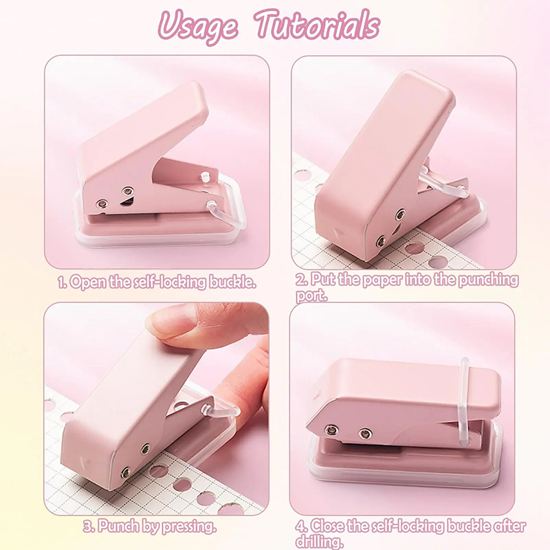 Mini Kawaii dziurkacz do papie – Office Supply Office Stationery Items recenzja i cena