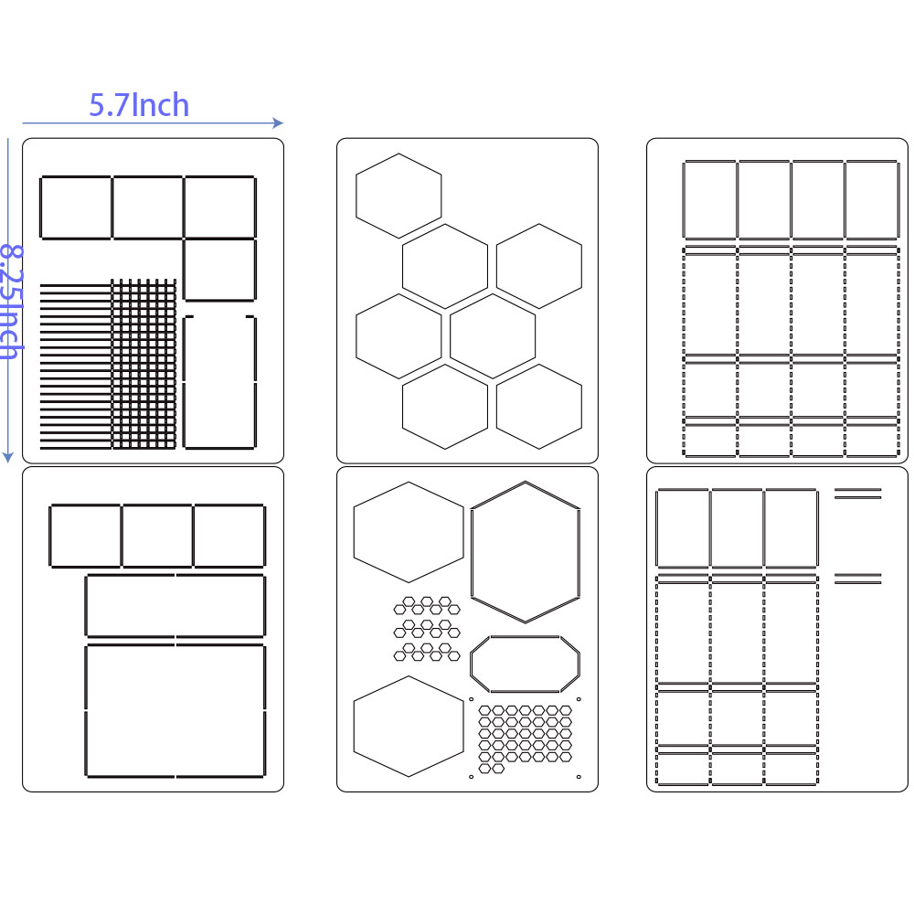 6Pack wielokrotnego użytku pla – Notebook Dotted A5 recenzja i cena