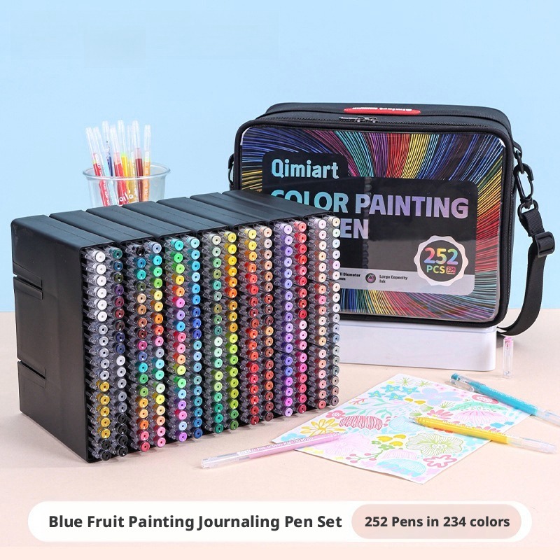 Zestaw 252 szt. długopisów żel – Whiteboard Marker Set recenzja i cena