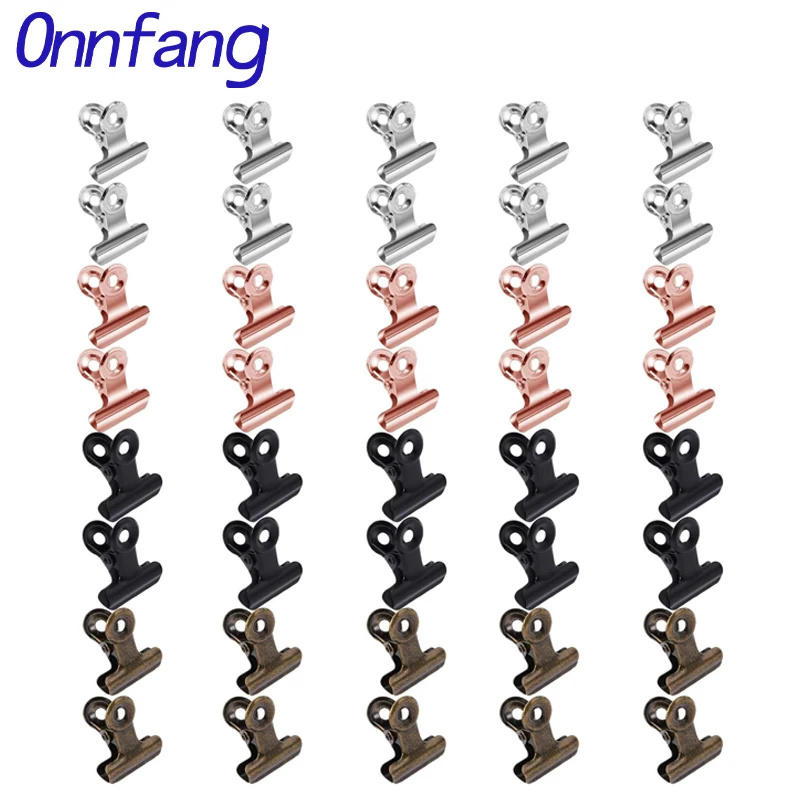 40/20 sztuk zestaw Mini 21x23m – Binder Clip Assorted recenzja i cena