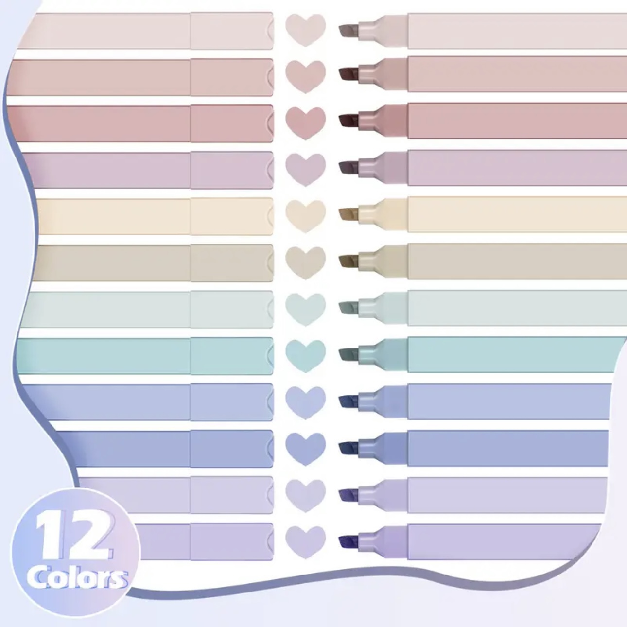 Zestaw Estetycznych Zakreślacz – Highlighter Set Pastel recenzja i cena