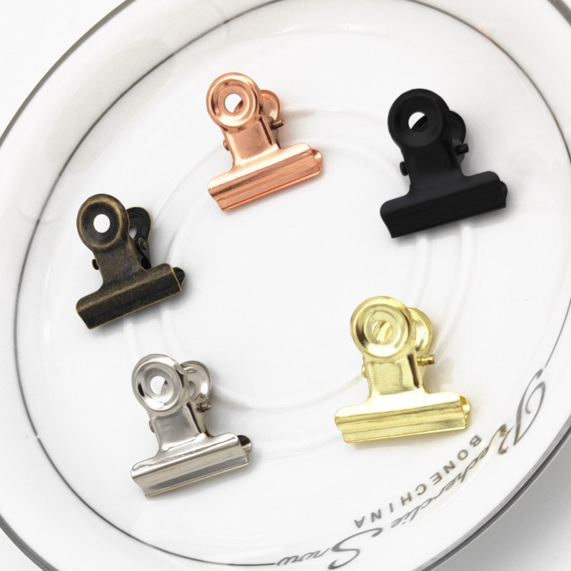 20 SZT./Zestaw Okrągłe Metalow – Binder Clip Assorted recenzja i cena