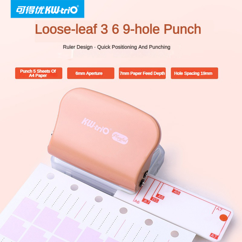 KW-Trio A5 B5 A6 3-otworowy 6- – Paper Punch 3 Hole recenzja i cena