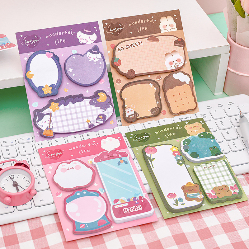 1 sztuka kreskówkowy samoprzyl – Office Supply Office Stationery Items recenzja i cena