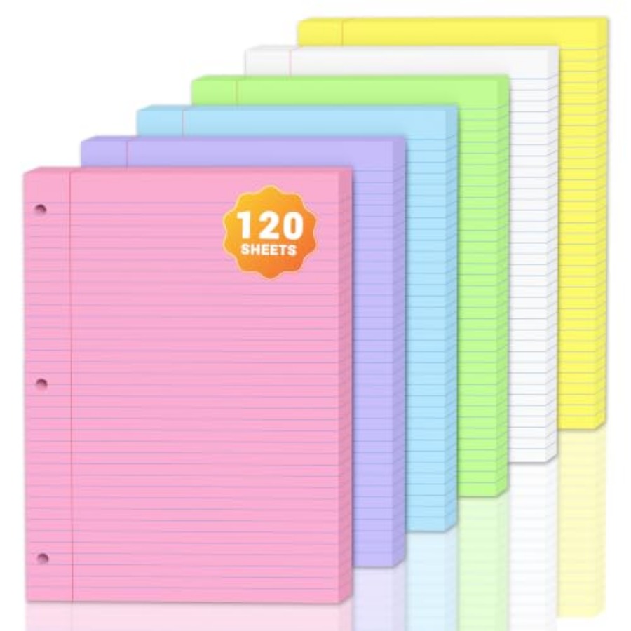 120 arkuszy kolorowego papieru – Paper Punch 3 Hole recenzja i cena