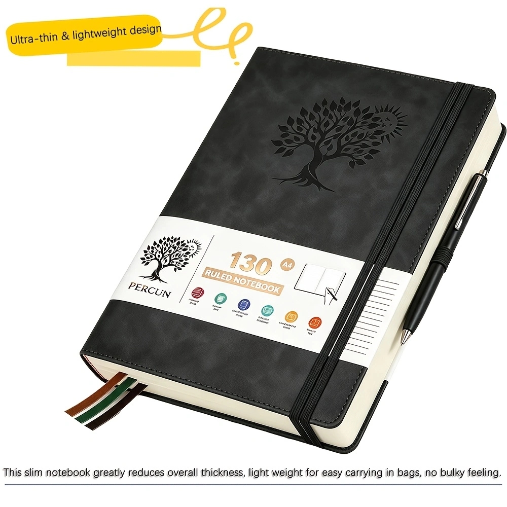 Notatnik w twardej oprawie A4  – Journal Leather Hardcover recenzja i cena
