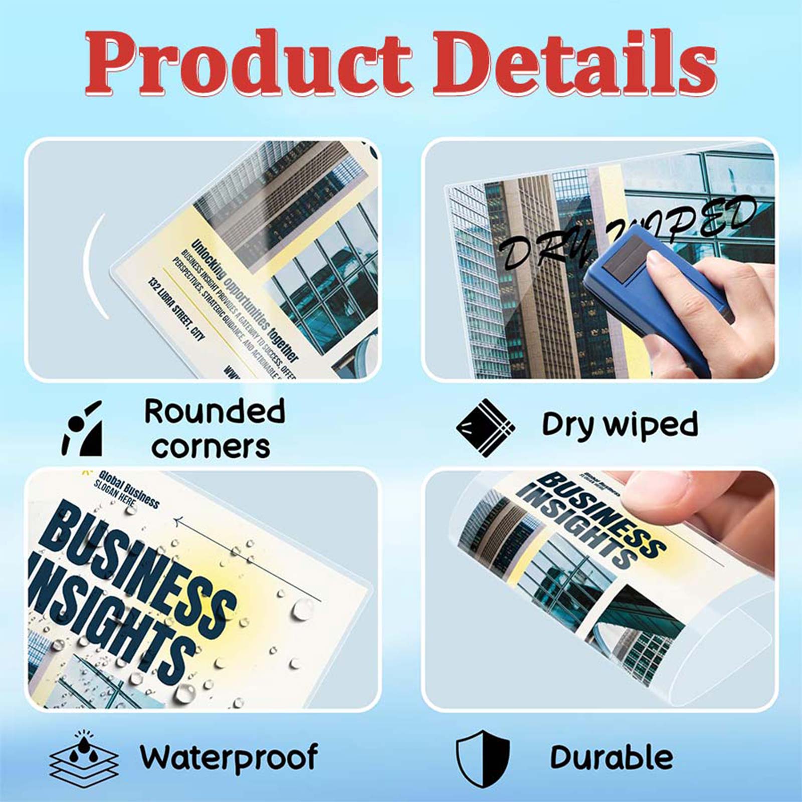 100 arkuszy folii termotopliwy – Document Laminator Pouch recenzja i cena