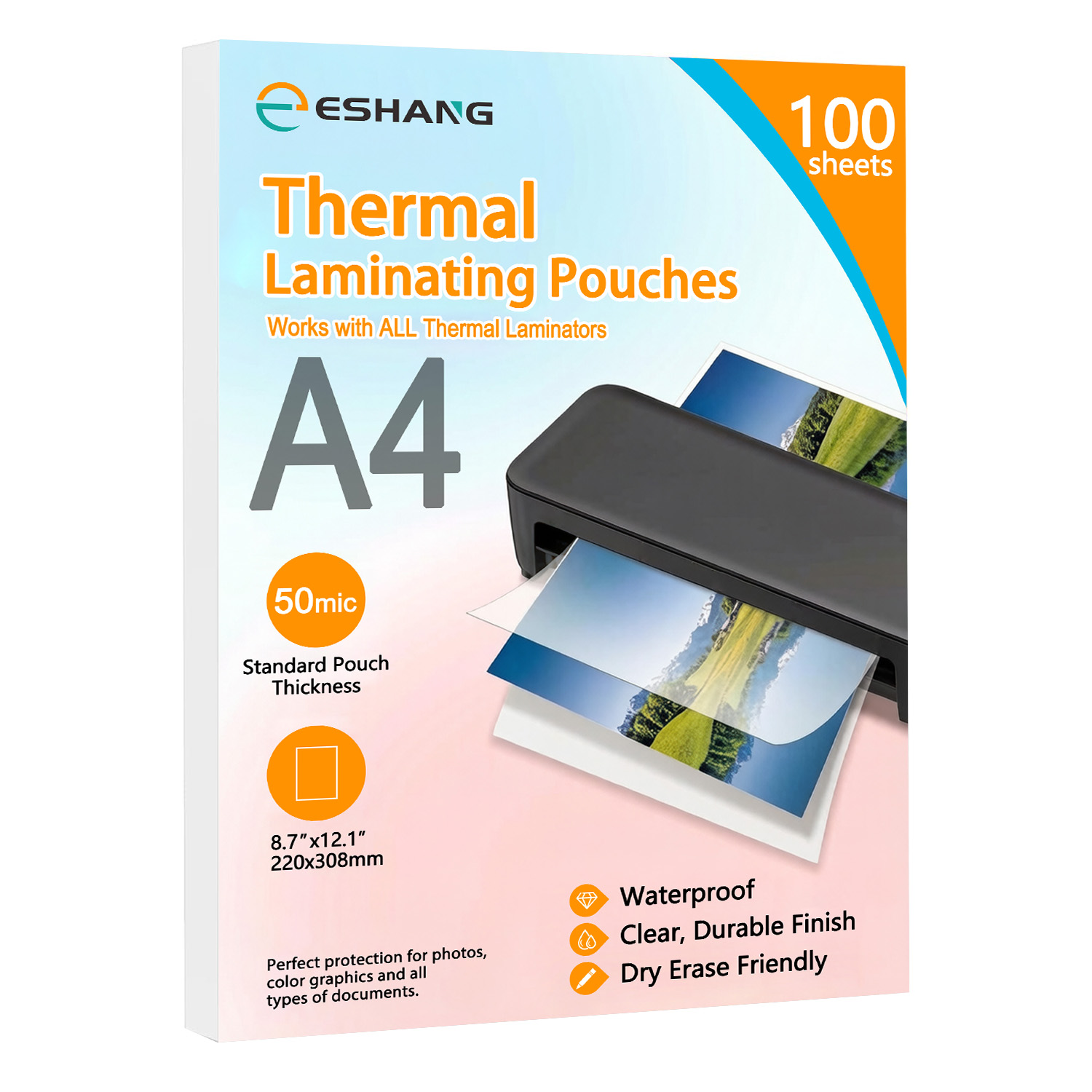 ESHANG A4 Koszulki do laminowa – Document Laminator Pouch recenzja i cena